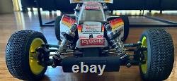 Vintage 1/10 Kyosho Optima MID Lwb 4wd Rc Buggy Super Rare Tamiya Yokomo