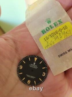 Vintage 100% original Rolex Explorer 1016 dial. Tritium Matte, super rare beauty