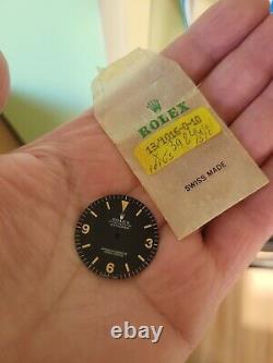 Vintage 100% original Rolex Explorer 1016 dial. Tritium Matte, super rare beauty