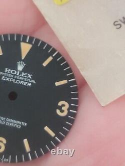 Vintage 100% original Rolex Explorer 1016 dial. Tritium Matte, super rare beauty