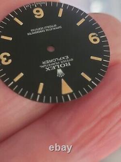 Vintage 100% original Rolex Explorer 1016 dial. Tritium Matte, super rare beauty