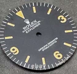 Vintage 100% original Rolex Explorer 1016 dial. Tritium Matte, super rare beauty