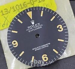 Vintage 100% original Rolex Explorer 1016 dial. Tritium Matte, super rare beauty