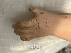 Vintage 1930's Super rare composition, Effanbee Grumpy doll 12 Original Finish