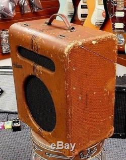 Vintage 1937 Gibson EH-195 Tweed 1x12 Combo Amp! 18 Watts! SUPER RARE