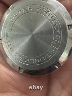 Vintage 1950s Seiko Super Rare S-Logo Tuxedo Dial Seikosha 3 Adjusted Move