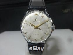Vintage 1958 SEIKO mechanical watch SUPER Rare pattern dial
