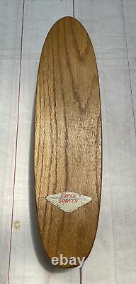 Vintage 1960's Hobie Super Surfer Skateboard Clay Wheels Trucks Oak Wooden Rare
