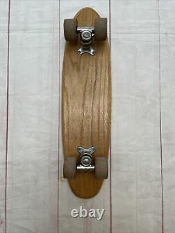 Vintage 1960's Hobie Super Surfer Skateboard Clay Wheels Trucks Oak Wooden Rare