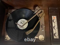 Vintage 1960's Super Rare Working Delmonico 758 Floor Record Player Turntable