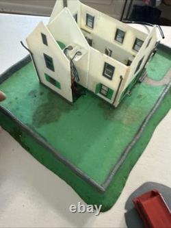 Vintage 1960s Renwal HO 187 House AFire #460 Built Super Rare Please Look Close