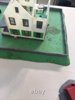 Vintage 1960s Renwal HO 187 House AFire #460 Built Super Rare Please Look Close