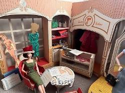 Vintage 1962 Barbie Fashion Studio Playset Cardboard Clothing Store SUPER RARE