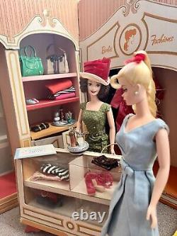 Vintage 1962 Barbie Fashion Studio Playset Cardboard Clothing Store SUPER RARE