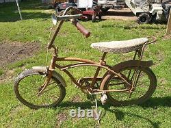 Vintage 1967 Sears Spyder Super 44 Rare Drive Bicycle Bike Rat Rod #507-477890