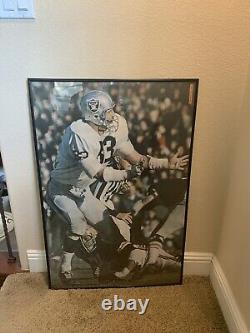 Vintage 1968 Sports Illustrated Poster Ben Davidson Oakland Raiders Super Rare