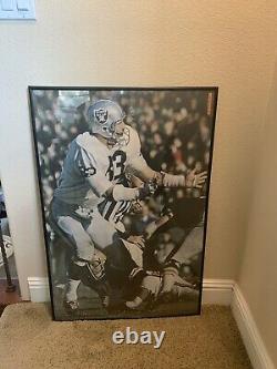 Vintage 1968 Sports Illustrated Poster Ben Davidson Oakland Raiders Super Rare