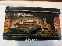 Vintage 1969 Wild Wild West Aladdin Metal Lunchbox & Thermos! Super Rare