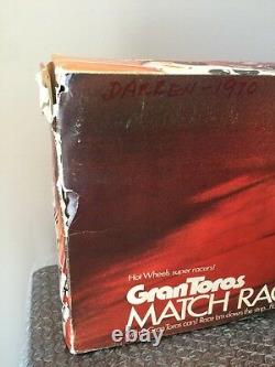 Vintage 1970 Hot Wheels GranToros Match Race Set Factory Sealed Super Rare