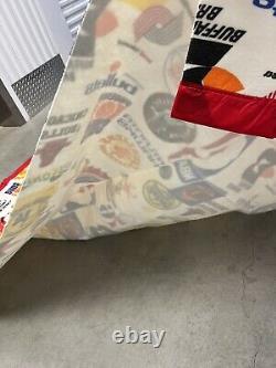 Vintage 1970's NBA BLANKET super rare 100x75