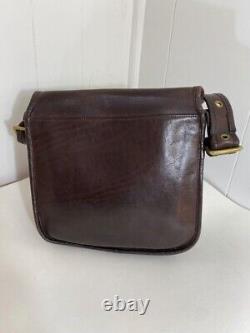 Vintage 1970s COACH Leather Courier Bag Bonnie Cashin Made In NYC Super RARE