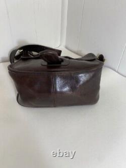 Vintage 1970s COACH Leather Courier Bag Bonnie Cashin Made In NYC Super RARE