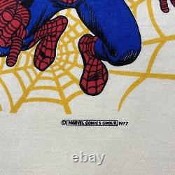 Vintage 1970s Spider-Man Marvel T Shirt Size MEDIUM Single Stitch SUPER RARE
