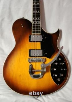 Vintage 1978 Gretsch 7681 Super Axe Rare Sunburst