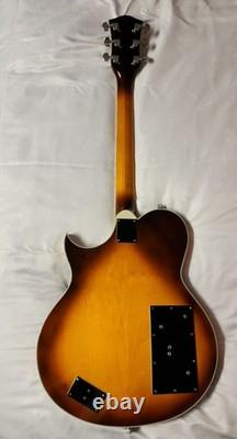 Vintage 1978 Gretsch 7681 Super Axe Rare Sunburst