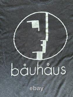 Vintage 1980's Bauhaus T-shirt Single Stitch Super Thin Rare Amazing Find