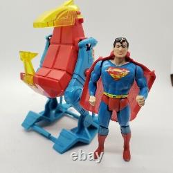 Vintage 1985 Kenner Super Powers Superman + RARE Justice Jogger Complete/Working
