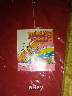 Vintage 1985 Princess Of Power She-ra Bag Rayon Tote Super RARE NIP