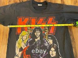 Vintage 1987 Kiss It's A Dirty Job But Someone Has To Do It Shirt super rare Med
