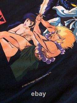 Vintage 1989 Shuten Doji The Star Hand Kid Tshirt super rare anime sz XL
