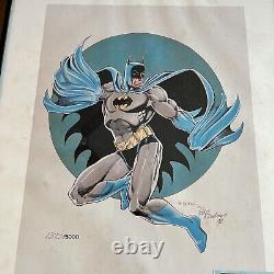 Vintage 1990 DC Comics Batman Pat Broderick Signature Super Rare