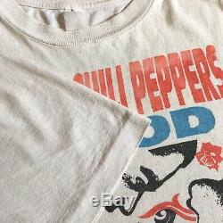 Vintage 1991 Red Hot Chili Peppers With Nirvana Tshirt Super Rare