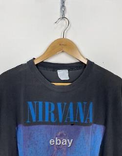 Vintage 1992 90s Nirvana Sliver Band T-shirt Men's Size X-Large Super Rare Top
