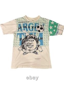 Vintage 1994 Maradona world cup tee Super Rare
