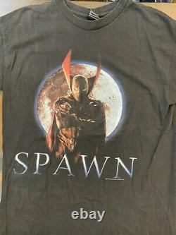 Vintage 1997 Spawn Movie Promo Adult Shirt! Size L! Super Rare! U. S. Seller