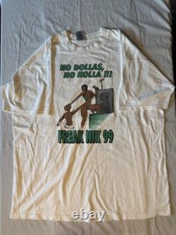 Vintage 1999 Freak Nik T Shirt Single Stitch Super Rare
