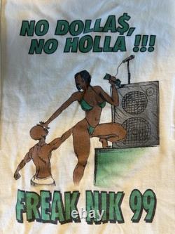 Vintage 1999 Freak Nik T Shirt Single Stitch Super Rare
