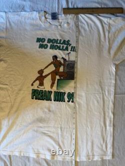 Vintage 1999 Freak Nik T Shirt Single Stitch Super Rare