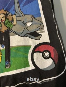 Vintage 1999 Nintendo Pokémon Anime Promo T Shirt Super Rare Adult Size Medium