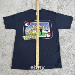 Vintage 1999 Nintendo Pokémon Anime Promo T Shirt Super Rare Adult Size Medium