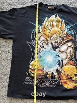 Vintage 2008 Dragon Ball Z Goku Solo T-Shirt Men's XL Rare Super Sayian Grail