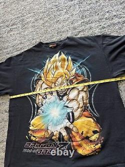 Vintage 2008 Dragon Ball Z Goku Solo T-Shirt Men's XL Rare Super Sayian Grail