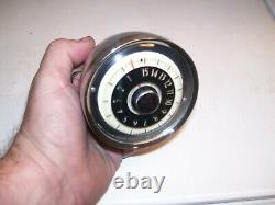 Vintage 60s Airguide chrome Altimeter gauge auto service dial gm street hot rod