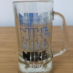 Vintage 70s NIKE Rough Cut Logo Beer Mug & Bottle Openers SUPER RARE