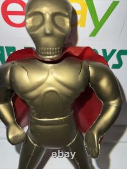 Vintage 70s Sofubi Blow Mold Ogon Bat with CAPE super Rare KO bullmark