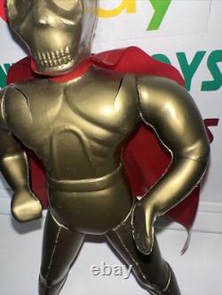 Vintage 70s Sofubi Blow Mold Ogon Bat with CAPE super Rare KO bullmark